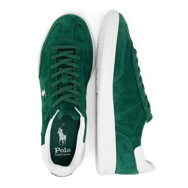 Polo Ralph Lauren Bedford Suede Green/White Trainers
