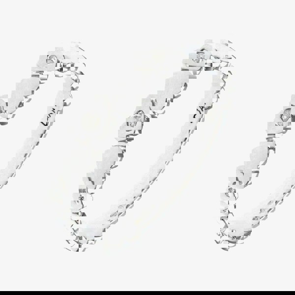 T. H. Baker 9ct White Gold 0.03ct Diamond Set Hearts Ring PR08735W