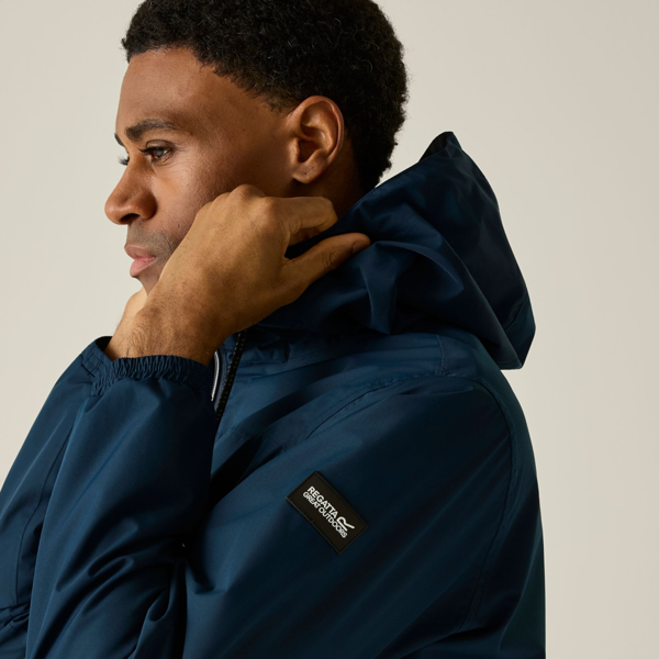 Regatta Mens Shorebay Waterproof Jacket - Navy