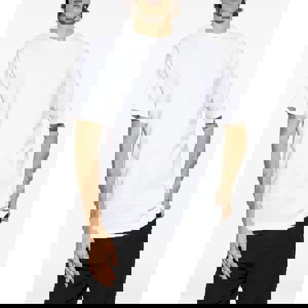 Givenchy Logo Patch T-Shirt   in  White