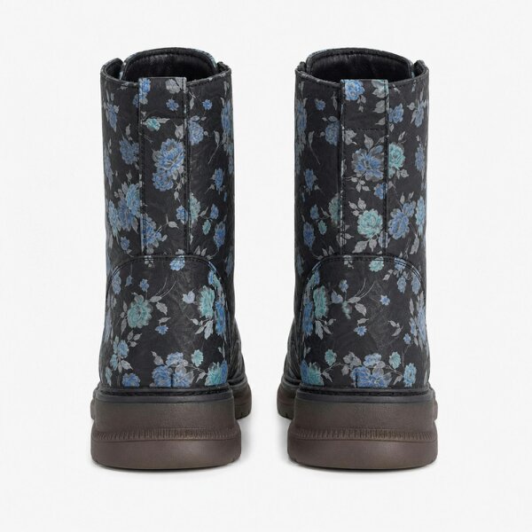 Cipriata ANNETTA Floral Ankle Boots   in  Blue