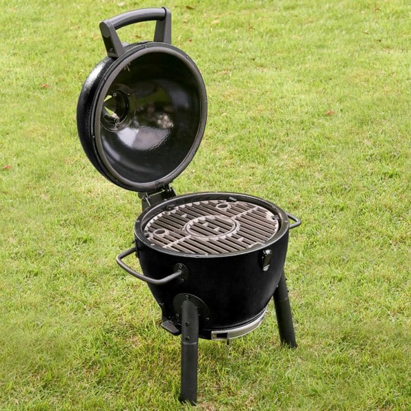 Char-Griller® Akorn® Jr. Kamado Grill & Smoker – Portable, Compact & Versatile BBQ