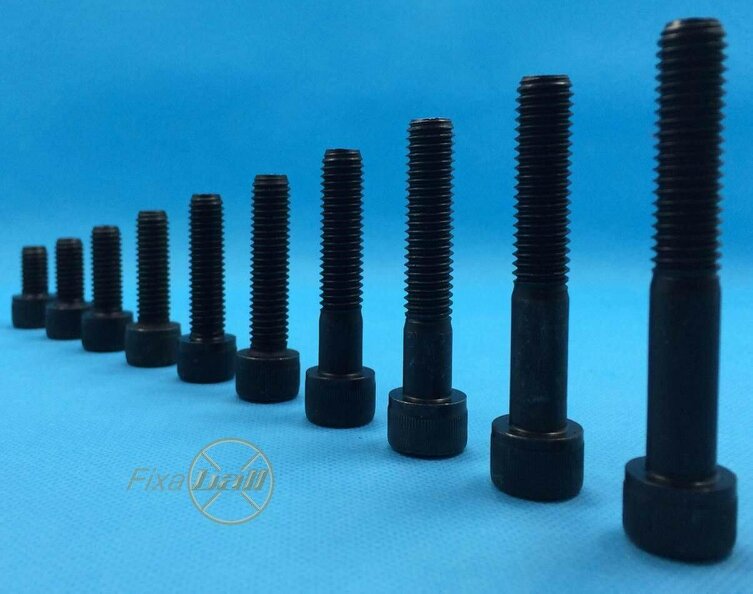 Fixaball M22 Socket Cap Allen Screw Bolt 12.9 Self Colour