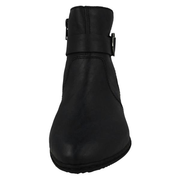 Rieker Ladies Rieker Ring Detailed Heeled Ankle Boots Y0775