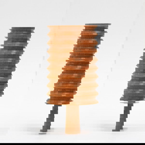 The Arboretum Handmade Wooden Zig-Zag Ornament