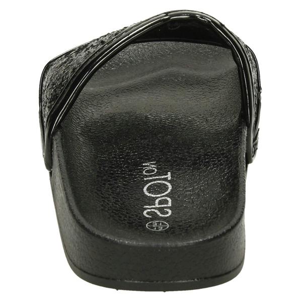 Spot On Girls Spot On Glitter Vamp Sliders