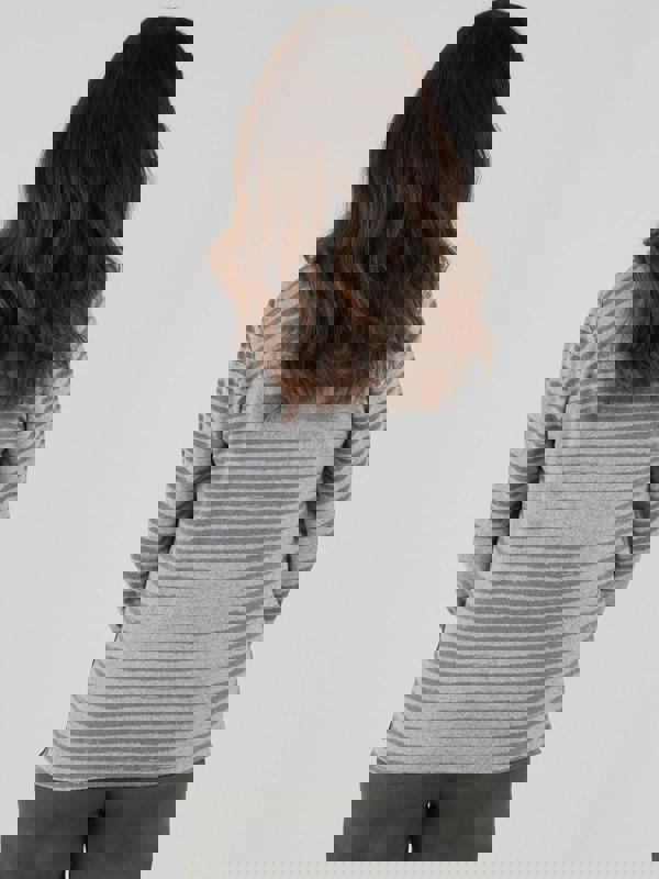 TIGI-Wear Stripe And Leaf Placement Top