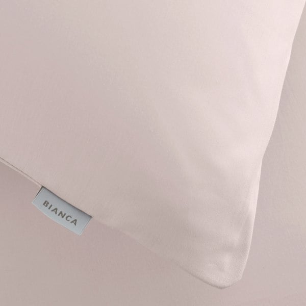 Bianca 200 Thread Count Cotton Percale Standard Pillowcase Pair