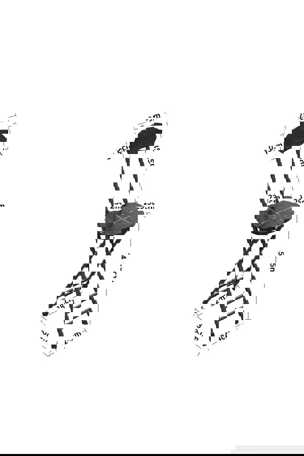 Living and Home 3pcs Folding Table and 2 Chairs Set Indoor Outdoor Bistro Kitchen Dining Set Furniture