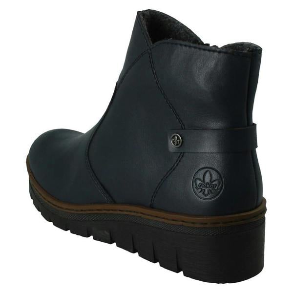 Rieker Ladies Rieker Fleece Lined Ankle Boots X9164