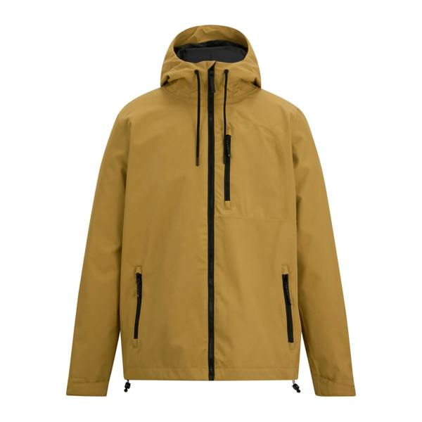 Regatta Mens Frankie Waterproof Jacket - Wood Brown - Wood Brown - 100% Recycled Polyester