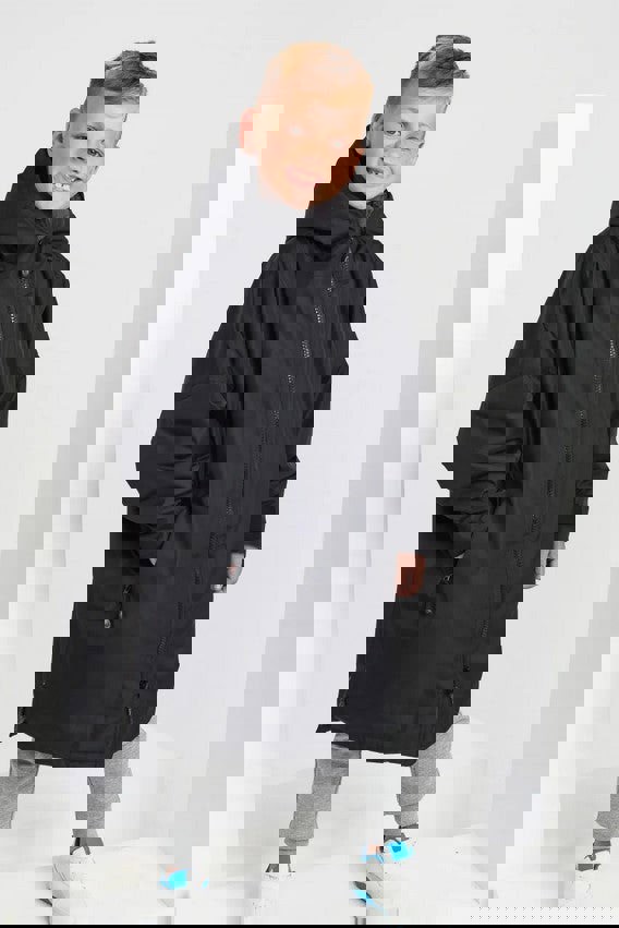 TriDri Kids' TriDri Insulated ¾ Length 280gsm All-Weather Robe Dry Robe {TR80B}