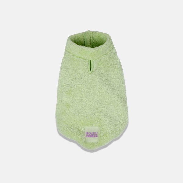 Barc London Sherpa Fleece Dog Vest - Lime