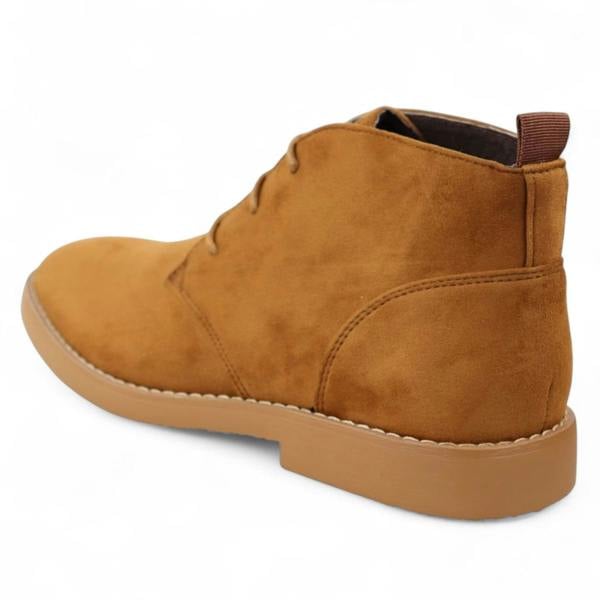 Dolcetto Men's Premium Desert Style Suede Chukka Boots