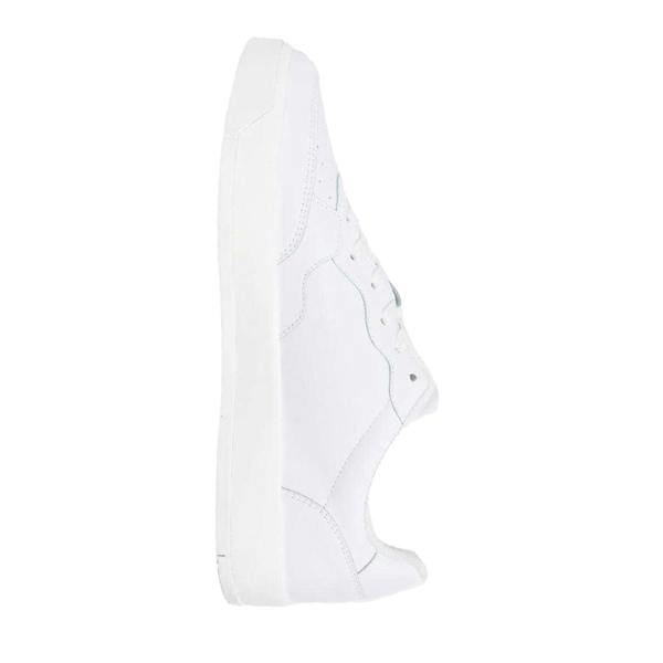 Tommy Jeans Mens Leather Basketball Trainers - White - 