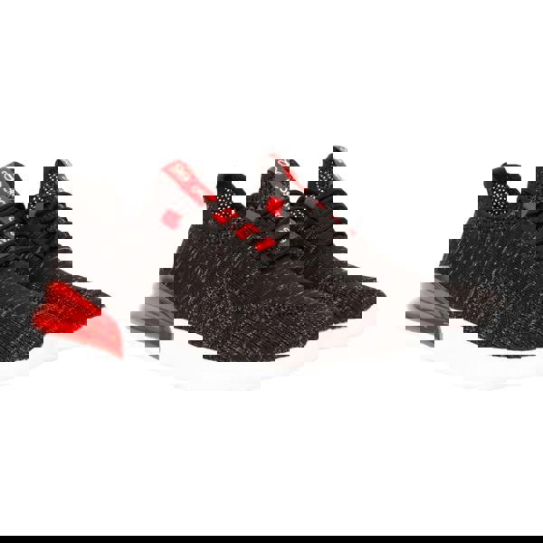 Crosshatch Mens Smitlay MVE Trainers - Black/Red - 