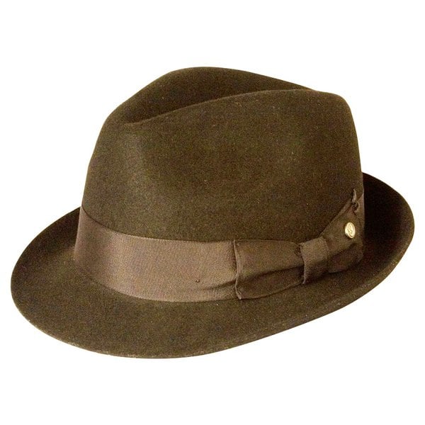 Gamble & Gunn 'Kempton' Brown Fedora