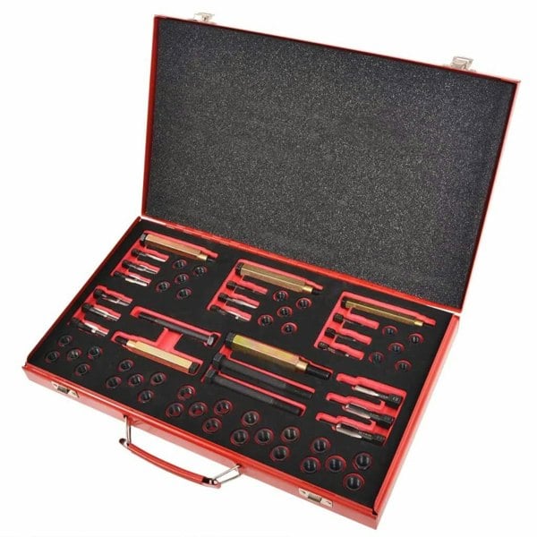 Berkfield 63 Piece Glow Plug Thread Repair Kit M8 M9 M10 M12