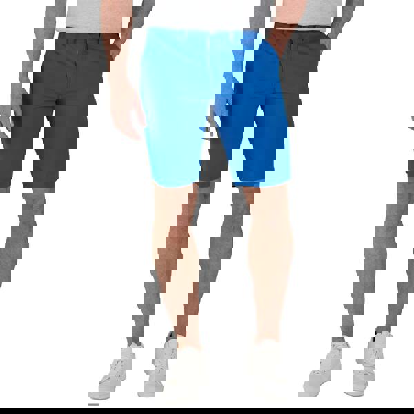 Raging Bull Mens Plain Chino Shorts - Cobalt Blue