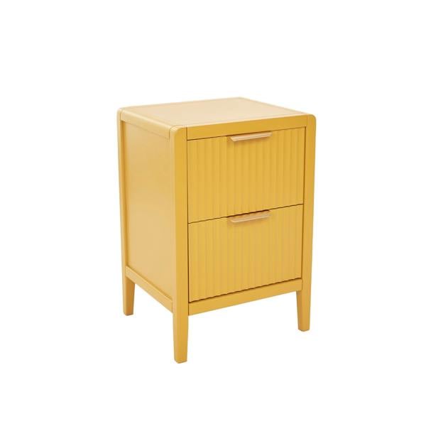 Cabinet Bits Castel 2 Drawer  Bedside Table