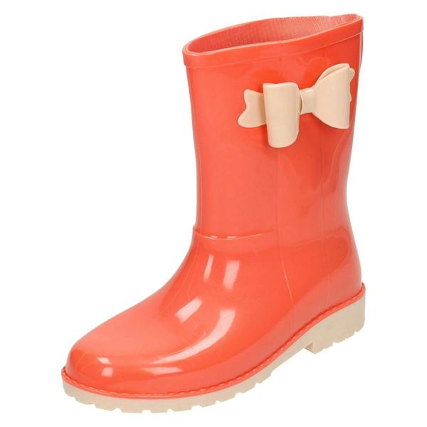 Spot On Girls Spot On Bow Detail Wellington Boots