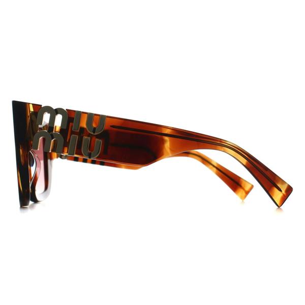 Miu Miu Sunglasses MUB05S 26E50U Striped Tobacco Pink Gradient Red