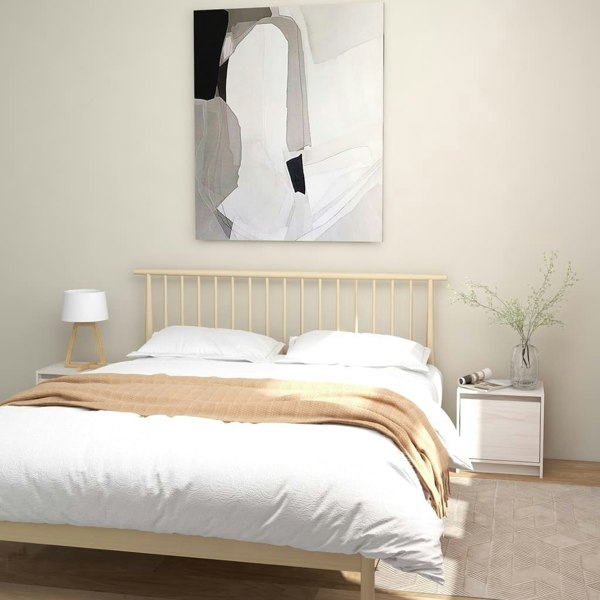 Berkfield Bedside Cabinets 2 pcs White 40x30.5x40 cm Solid Pinewood