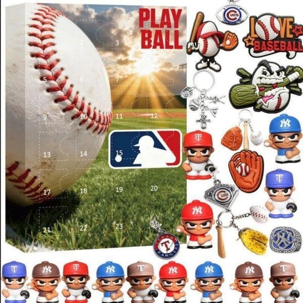 Leaper 3D Baseball Player Advent Calendar