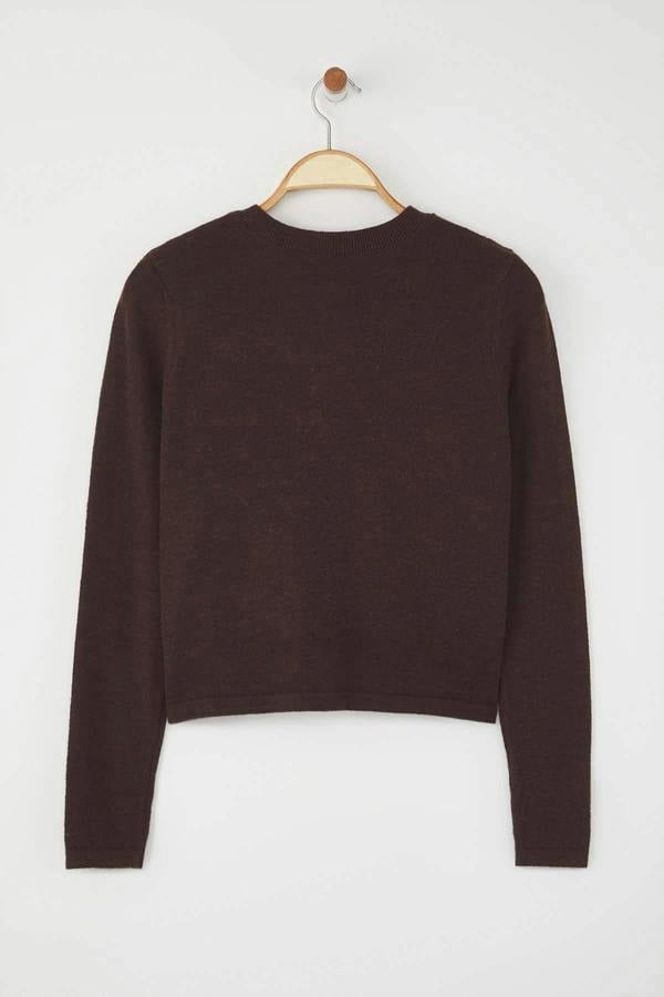 Long Sleeve Regular Fit Knitted Cardigan