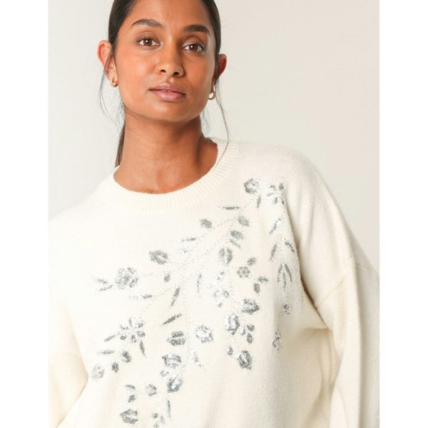 Blue Vanilla Sparkling Sequins Jumper