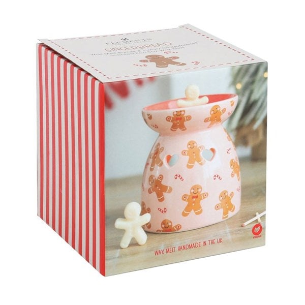 Serano Gingerbread Wax Melt Burner Gift Set