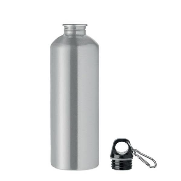MidOcean Re-One Moss Single Wall 1000ml Water Bottle - Matt Silver - 