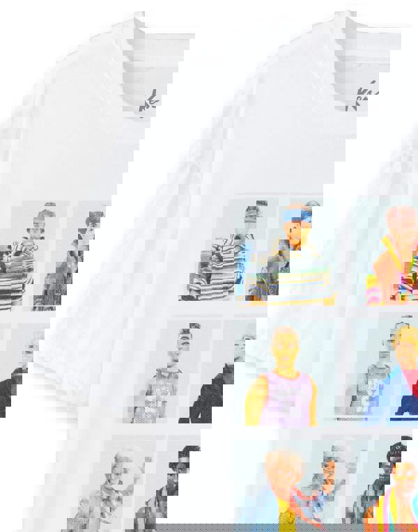 Barbie Mens White Ken Serving Lewks Short Sleeved T-Shirt