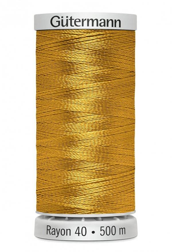 Gutermann No 40 Sulky Rayon Embroidery Thread 500m Rayon Thread Suitable For Embroidery