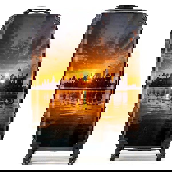 Warren Reed Sunrise In The City Suitcase