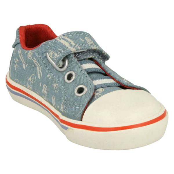 Start-rite Boys Startrite Canvas Pumps Skate Park