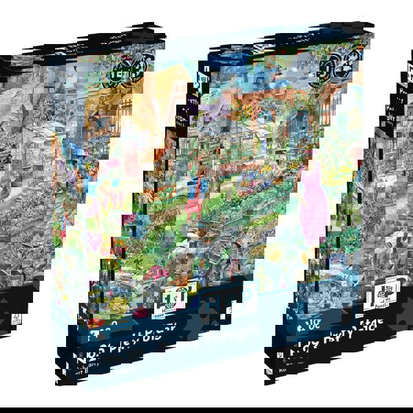 The House of Puzzles No.29 Pretty Potager 1000 Piece Jigsaw Puzzle