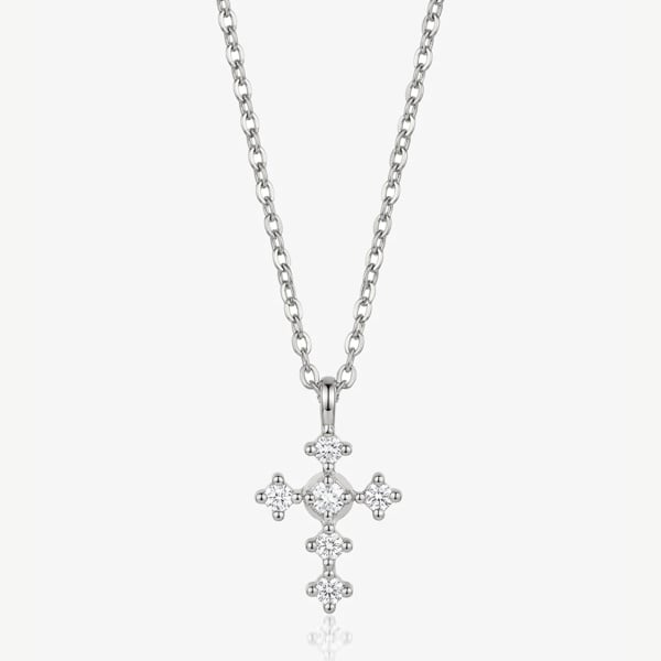 MUCHV Dainty Cross Necklace