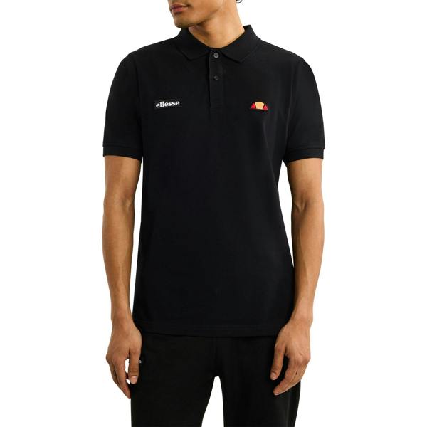 Ellesse Mens Monvali Polo Shirt - Black - 
