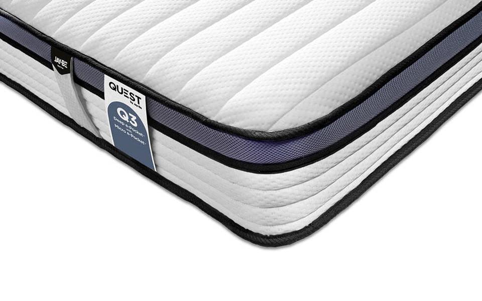 Jay-Be QUEST Q3 Deep e-Pocket Childrens Mattress