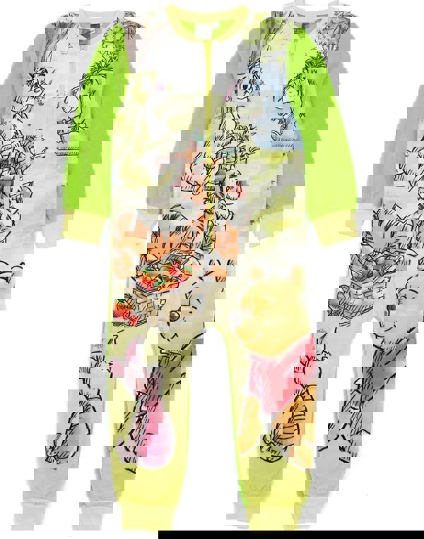 Winnie the Pooh Girls Green Character Onesie