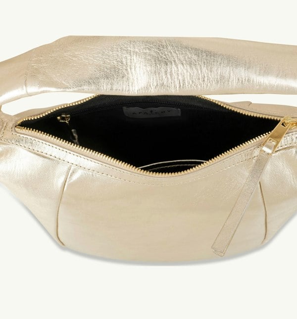 Apatchy London The Jasmine Leather Bag - Gold