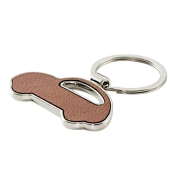 MidOcean Lar Car Keyring - Brown - 