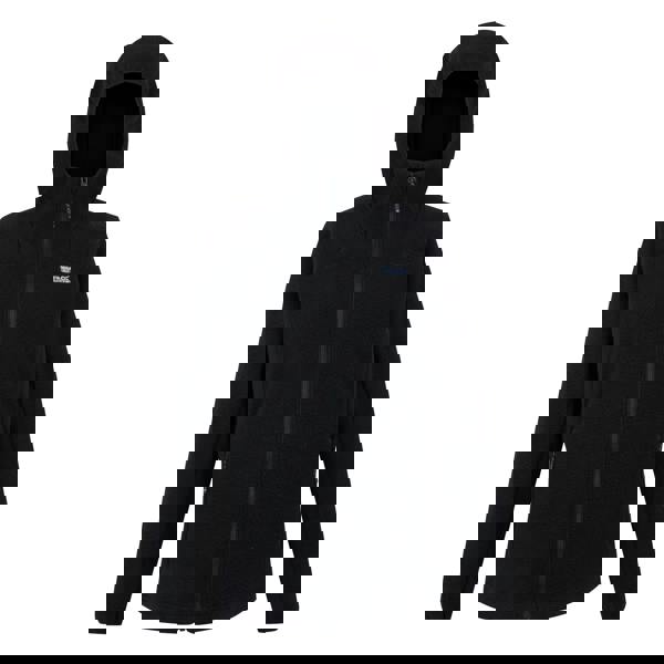 Regatta Womens/Ladies Elinn Hooded Fleece Jacket - Black - 