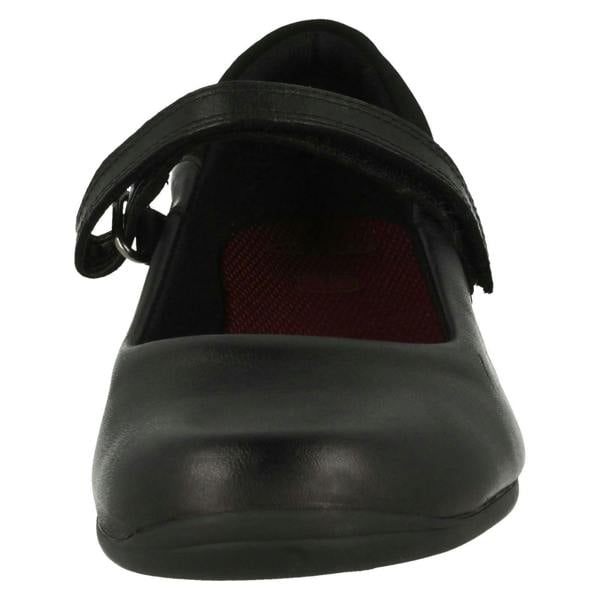 Clarks Girls Clarks Hook & Loop School Shoes Jamie Star