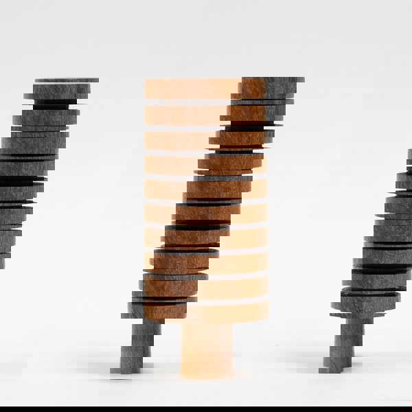 The Arboretum Handmade Wooden Stack Ornament