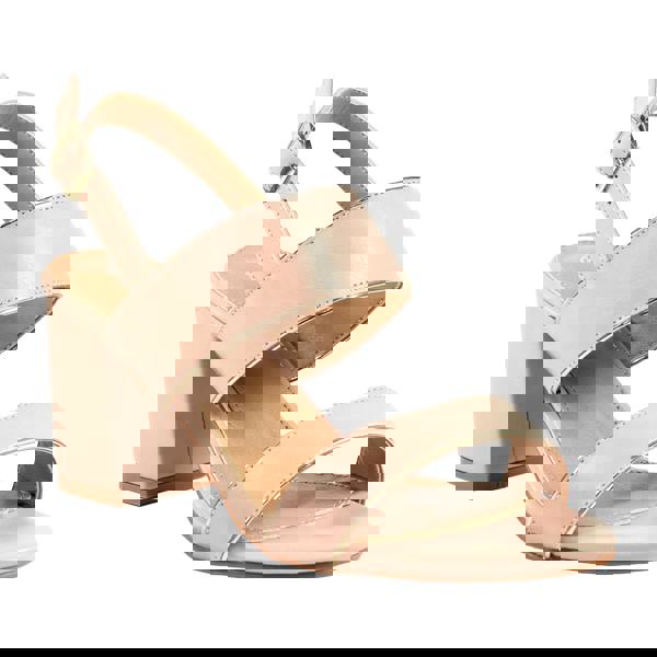 Lunar Womens/Ladies Aldora Block Heel Sandals - Pink - 