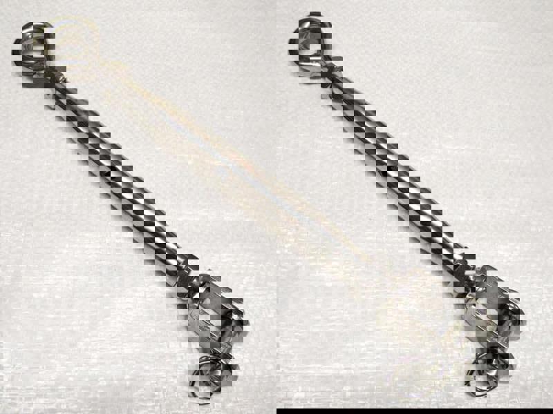 Closed Jaw/Eye Rigging Screw M12 Stainless Steel (17MM Eye Turnbuckle Threaded Marine Strainer)