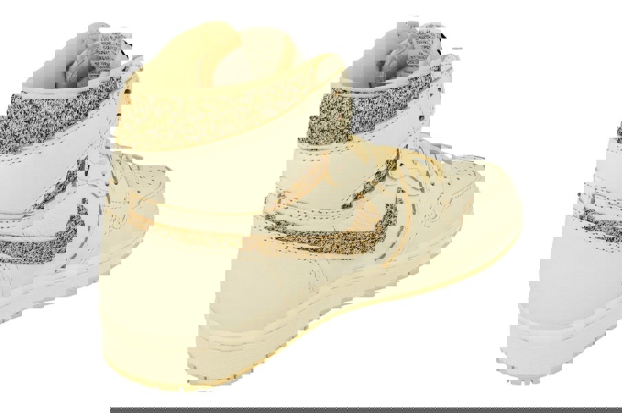 Nike Air Jordan 1 Retro Hi Og Craft Mens Basketball Trainers Fd8631  100 - Sail Pale Vanilla Black 100 - Photo 2