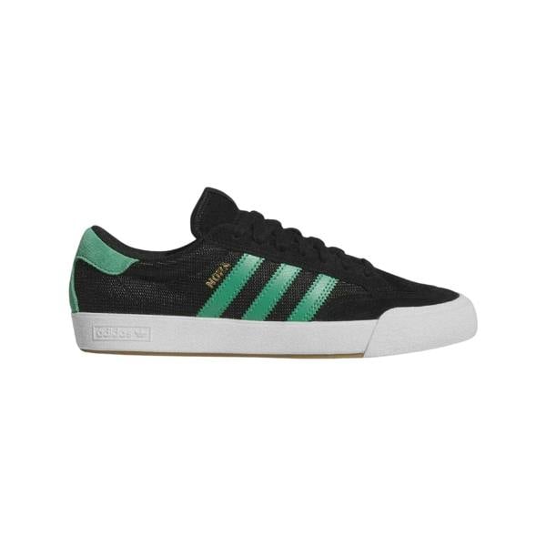 Adidas Mens Originals Leather Skateboarding Trainers - Black - 